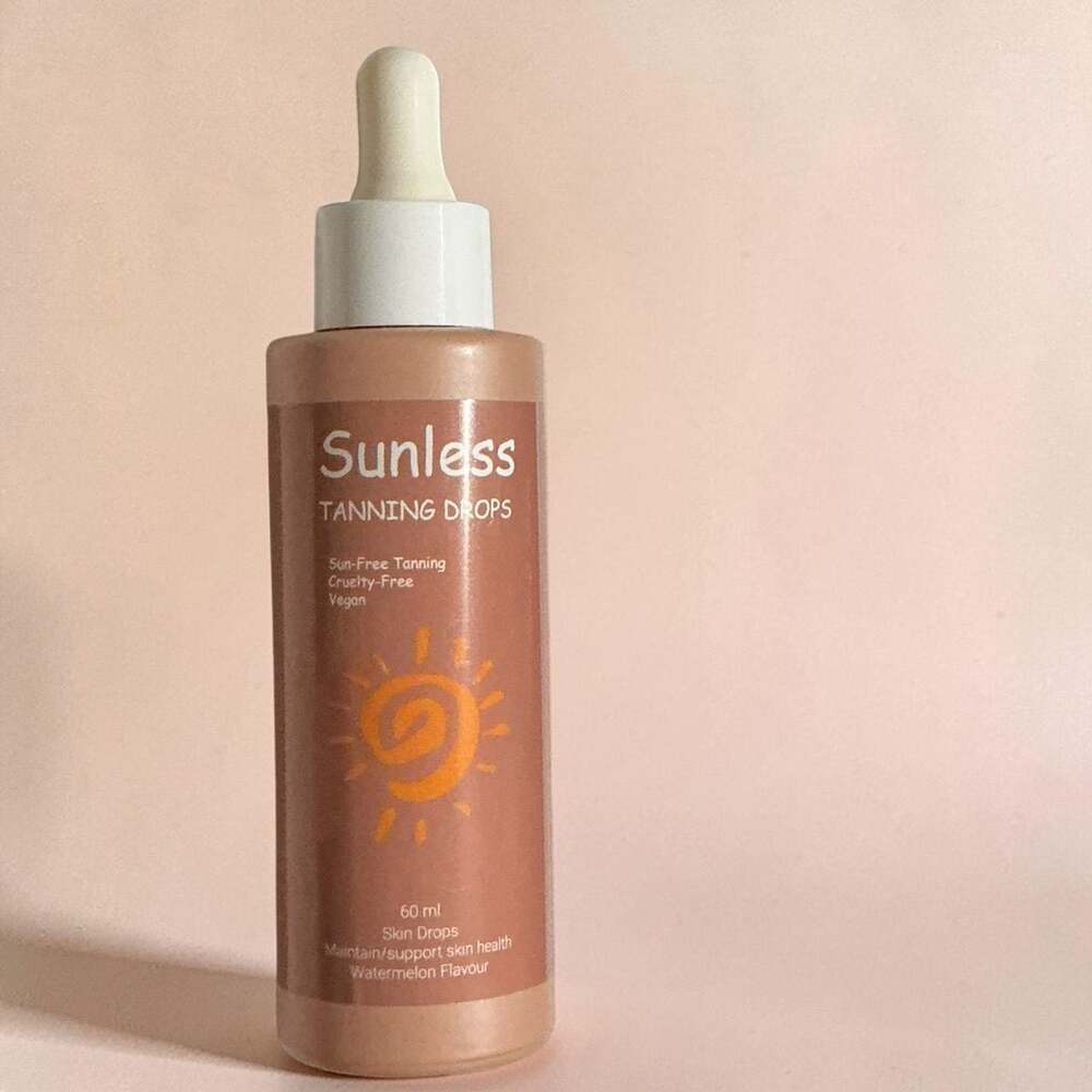 Sunless Tanning Drops 60ml Oral Self-Tanning Serum